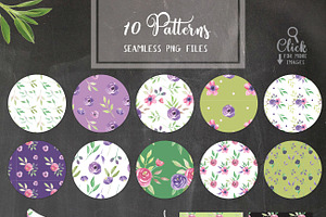 Flower Watercolour Floral Clipart