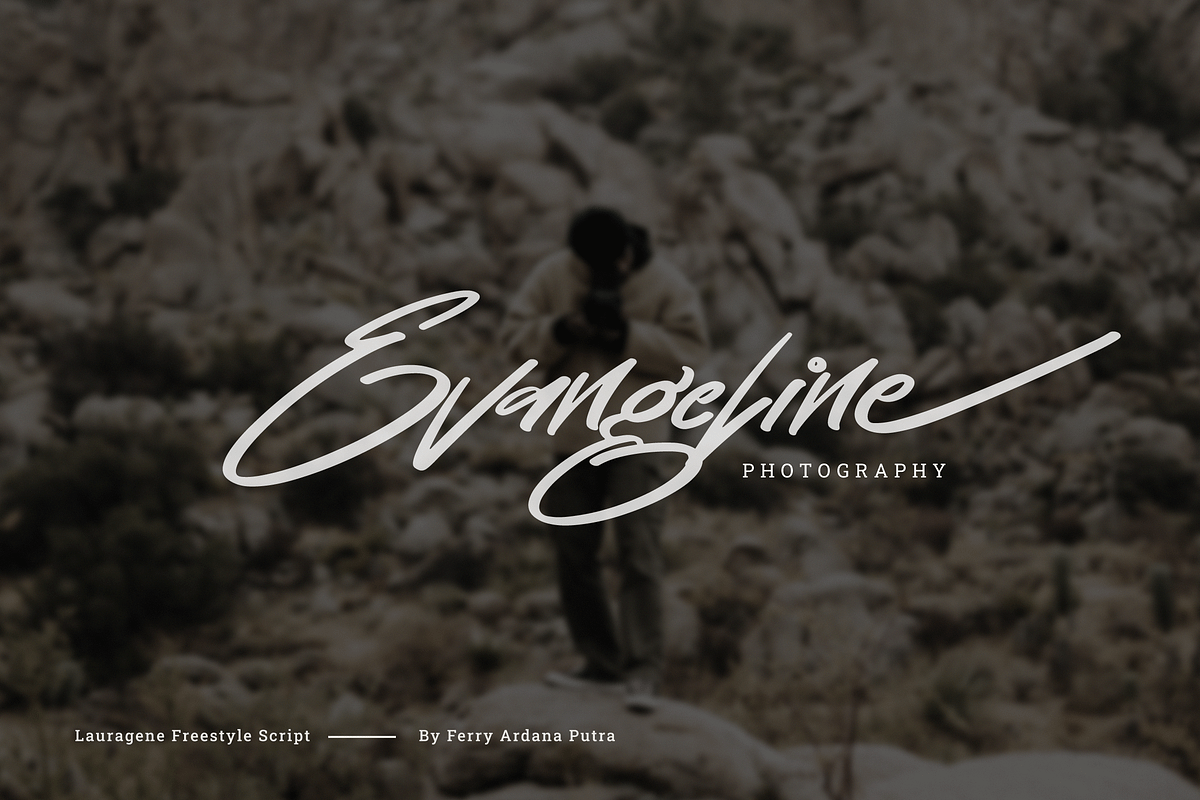 Lauragene | Freestyle Script Font, a Handwritten Font by Ardana Creative (Photo 9 of 12)