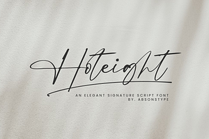 Hoteight - Absonstype