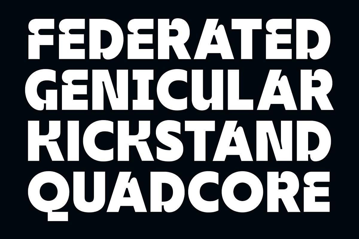 Rawkner Font, a Sans Serif Font by trustha (Photo 3 of 15)