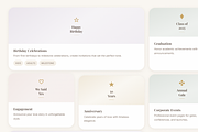 Occasion Atelier Celebration Website, a HTML Template by GeorgeMichel (Thumbnail 8 of 10)