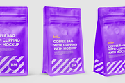 Coffee bag with clipping path mockup, a Product Mockup by BlackMockup (Thumbnail 4 of 11)