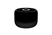 50 Smart Speaker Silhouette Icon, an Illustration by jahid234 (Thumbnail 48 of 51)