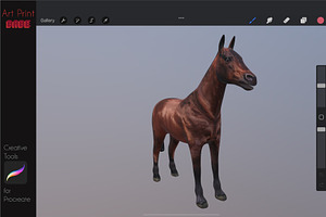 3D Object Horse Model Tattoo E Book