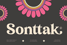 Sonttak Bold Retro Display Serif