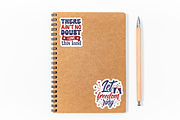 Farmhouse 4th of July Sticker Bundle, a Pattern Graphic by Design's Dark (Thumbnail 9 of 10)