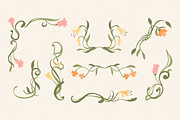 Art Nouveau Frames & Ornaments, a Decorative Illustration by Anna Studio (Thumbnail 9 of 12)