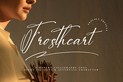 Frostheart, a Script Font by Goresan Studio (Thumbnail 1 of 15)