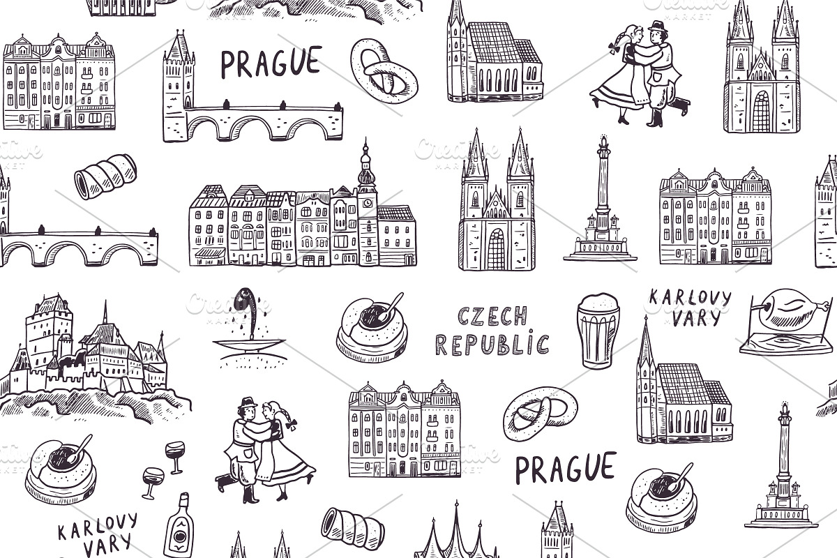 Czech Republic Map, an Illustration by GooseFrol (Photo 9 of 9)