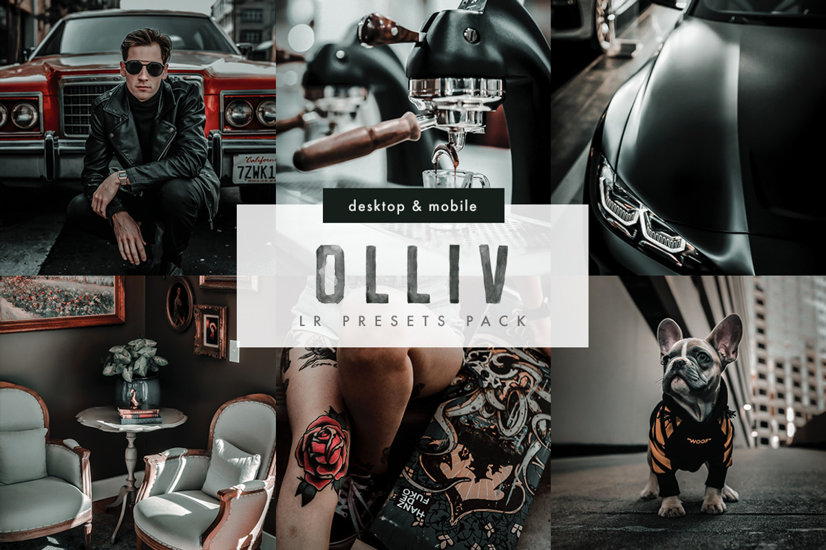 OLLIV - Moody Green Lightroom Preset, a Preset Add-On by URSAL Supply (Photo 1 of 6)