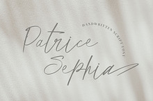 Patrice Sephia - Script Font
