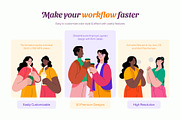 Animated Friends Illustration Art, a Person Illustration by Vectors Market (Thumbnail 2 of 5)