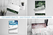 Calendar Mockup Set, a Mockup by Free-PSD-Templates (Thumbnail 3 of 5)