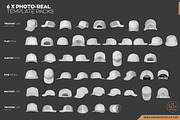 CAP MASTER STUDIO - Mockup Bundle, a Shirt Mockup by PrePress Toolkit (Thumbnail 2 of 3)