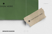 Logo Mockup Card with Tape, a Product Mockup by Custom Scene (Thumbnail 7 of 8)