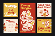 Daliot - Retro Script Display Font, a Script Font by Pekotype (Thumbnail 5 of 14)