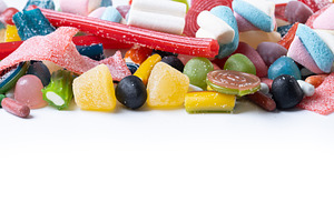 Colorful assortment of candies, a Food & Drink Photo by etorres69