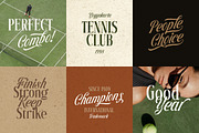 Rusty Court Rough Font Duo, a Serif Font by Letterhend Studio (Thumbnail 5 of 9)