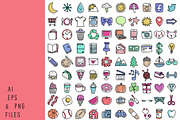 90 Planner Icons | Vector & PNG, an Outline Icon by Kristin Nohe Juchs (Thumbnail 3 of 4)