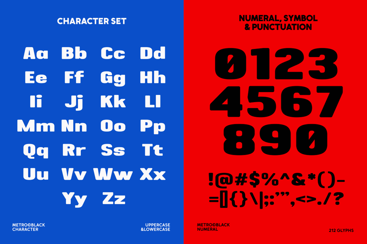 Metro Block - Sans Serif Display Fon, a Sans Serif Font by Studio Moara (Photo 4 of 7)