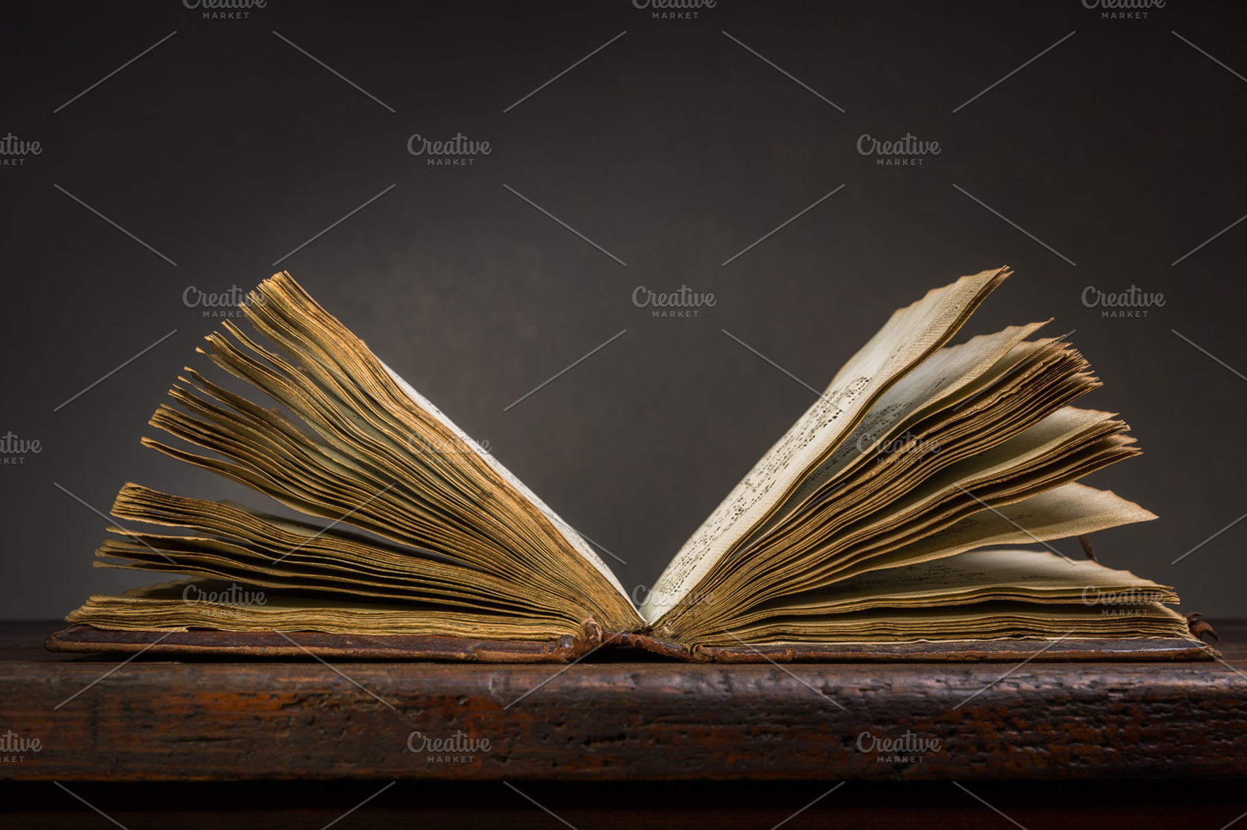 Antique Books Featuring Old Art And Page