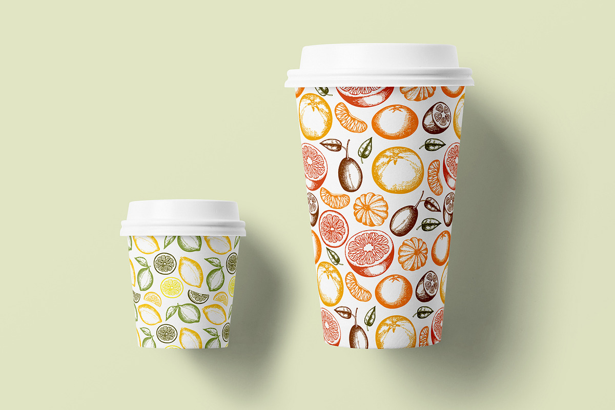 Vintage Citrus Fruits Design Kit, a Food Illustration by Artspace (Photo 3 of 3)