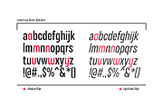 Variera - Geometric Sans Serif, a Sans Serif Font by Kereatype (Thumbnail 15 of 16)