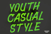 VT Lanecar Headline – Brush Font, a Handwritten Font by ViactionType (Thumbnail 10 of 10)
