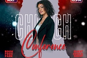 Church Conference Flyer, a Flyer Template by Poushe Design (Thumbnail 4 of 4)