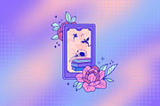 210+ procreate kawaii fantasy stamps, a Brush Add-On by laura.design (Thumbnail 7 of 9)