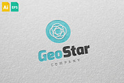 GeoStar Logo, a Branding & Logo Template by Schneider Design Store