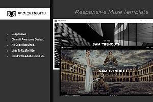 Photography Adobe MUSE Template
