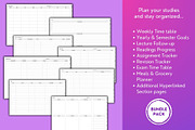 Digital Student Planner - Grey, a Templates & Theme by Design Composer (Thumbnail 2 of 4)