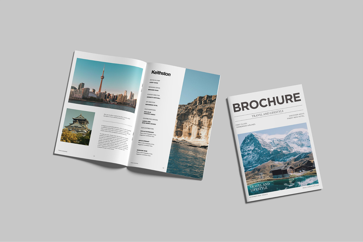 A4 Brochure Catalog Mockup, a Print Template by Amigos__46 (Photo 9 of 10)