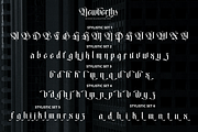 Newberth - Modern Blackletter Font, a Blackletter Font by Pixesia Studio (Thumbnail 10 of 11)