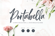 Portabella Font Collection, a Script Font by Callie Rian & Co. (Thumbnail 1 of 19)