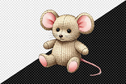 Vintage Knitted Plush Baby Animals, an Illustration by Creative Art (Thumbnail 7 of 7)