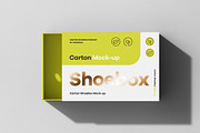 Shoe Box Mock-up, a Packaging Mockup by Yogurt86 (Thumbnail 11 of 11)