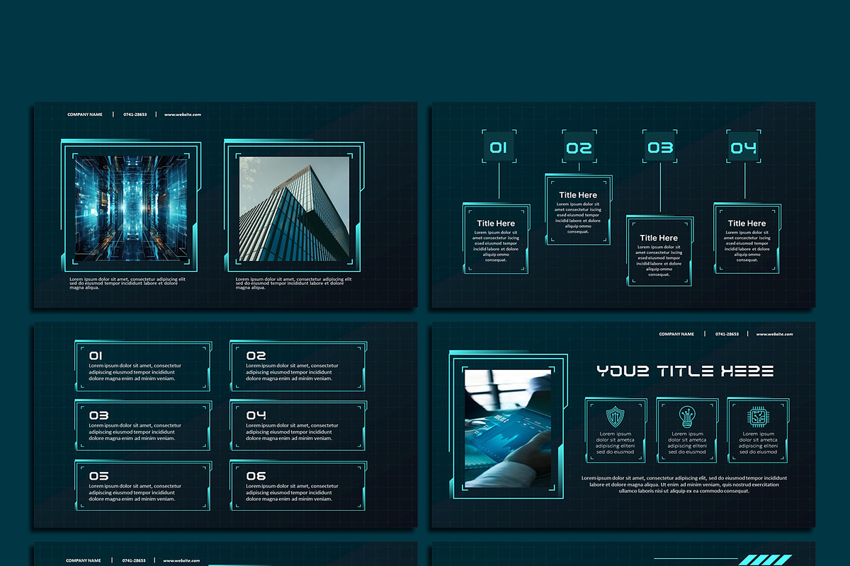 Hologram - Powerpoint Template, a Presentation Template by SKY CREATION (Photo 4 of 6)