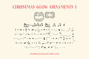 Christmas Glow Font Family, a Serif Font by vectalex (Thumbnail 4 of 5)