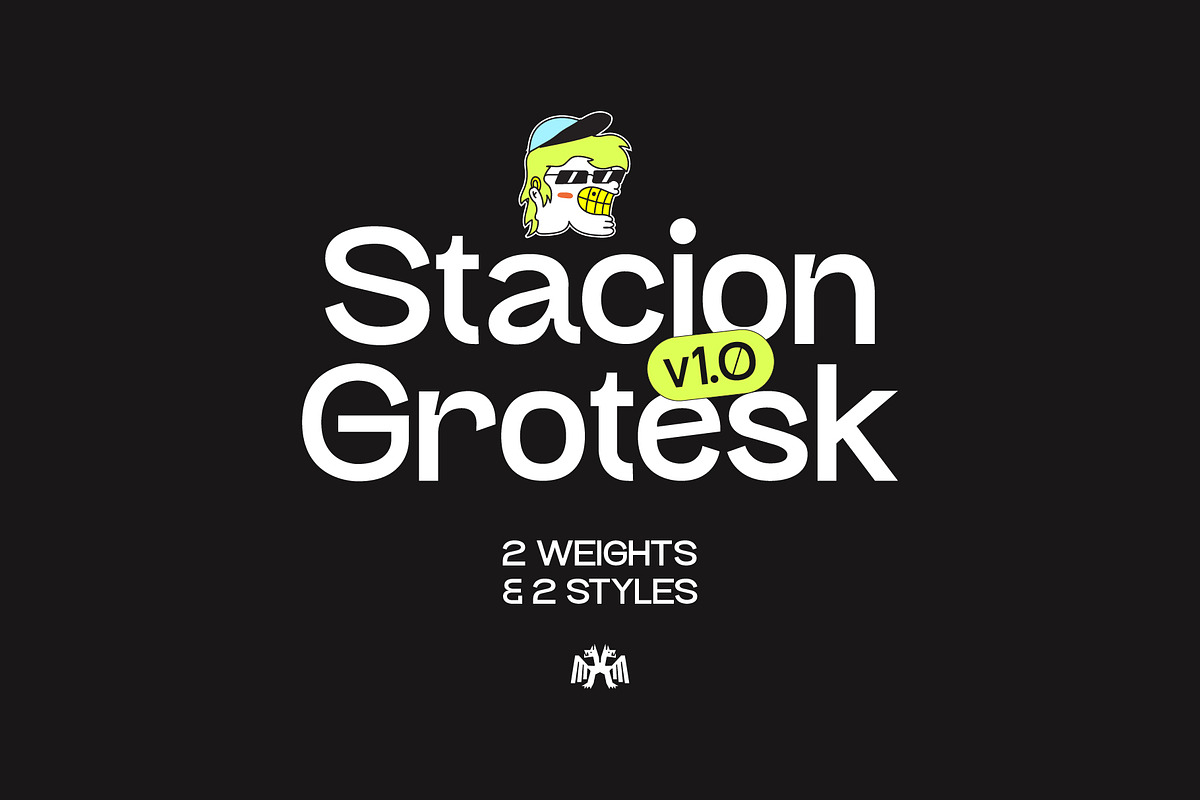 Stacion - Grotesk Type, a Sans Serif Font by Kulturë Type (Photo 1 of 9)