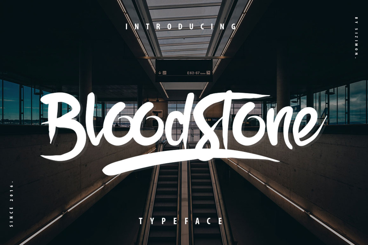 BloodStone Typeface
