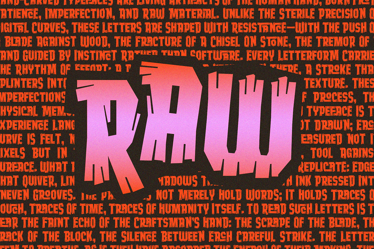 Rooted Display Typeface, a Sans Serif Font by Aiyari (Photo 9 of 12)