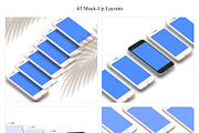 ALL 3D iPHONE MOCK-UP BUNDLE VOL-5, an iPhone Mockup by Graphicsworld125 (Thumbnail 3 of 19)