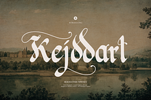 Kejddart | Blackletter Typeface