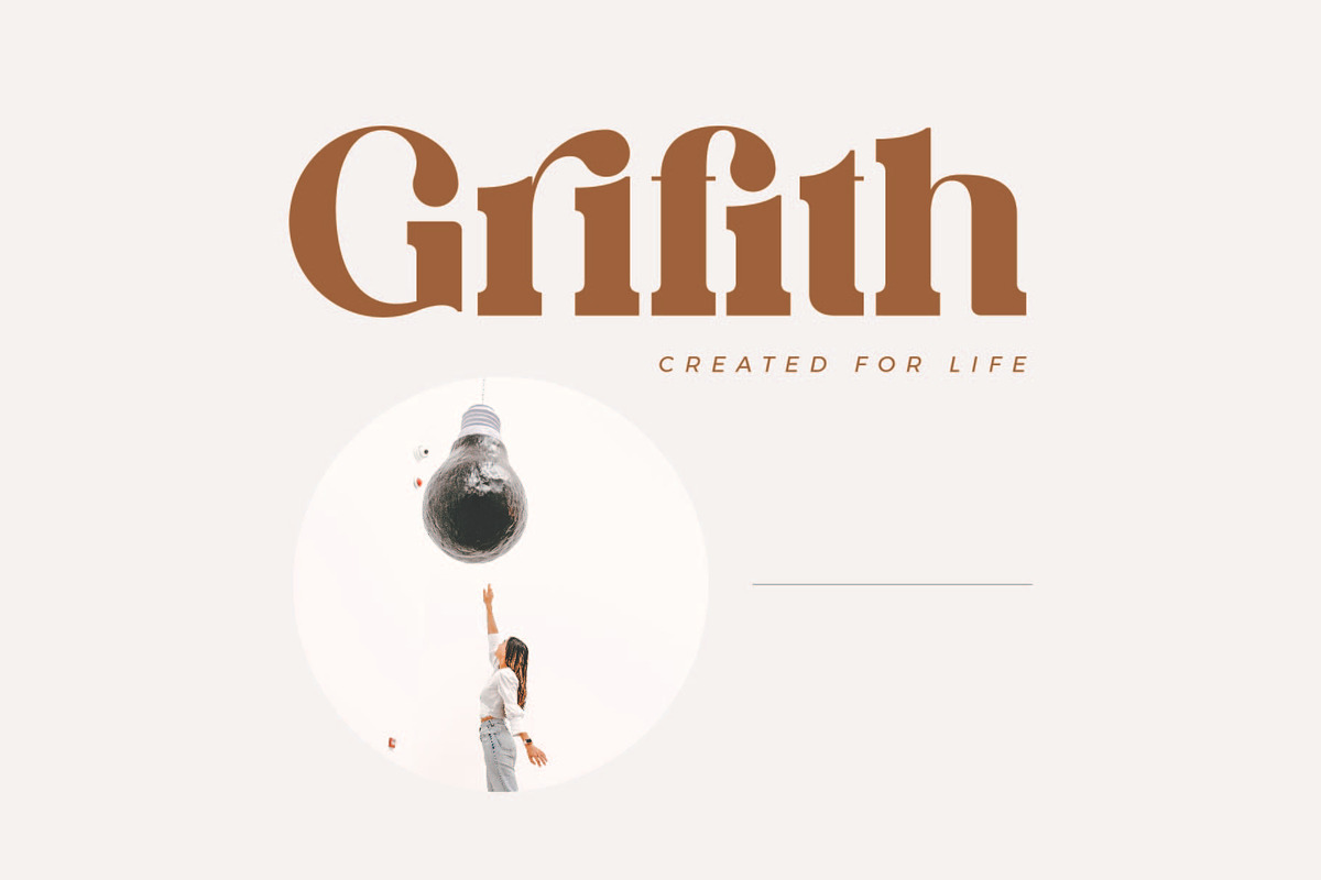 Bridge Magist - Beautiful Serif Font, a Serif Font by Aqeel_Art (Photo 6 of 7)