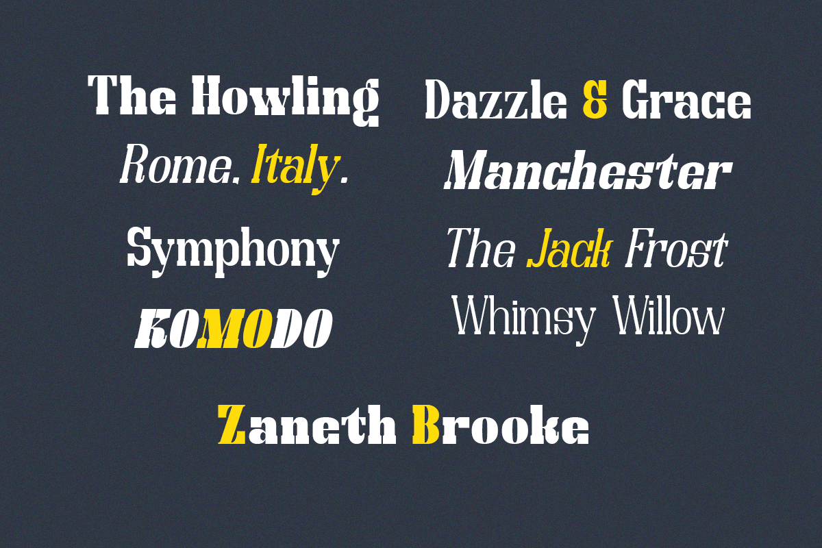 Clab - Family Slab Font, a Slab Serif Font by Say Studio (Photo 5 of 13)