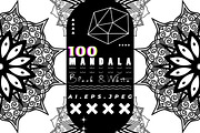 Premium Mandala Illustration Pack, a Decorative Illustration by NJ Himel (Thumbnail 1 of 101)