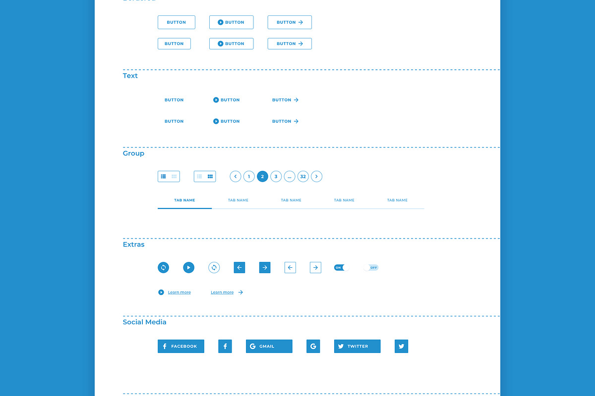 Ecommerce Wireframe Library & UI Kit, a Wireframe Template by UI Design Resource (Photo 14 of 14)