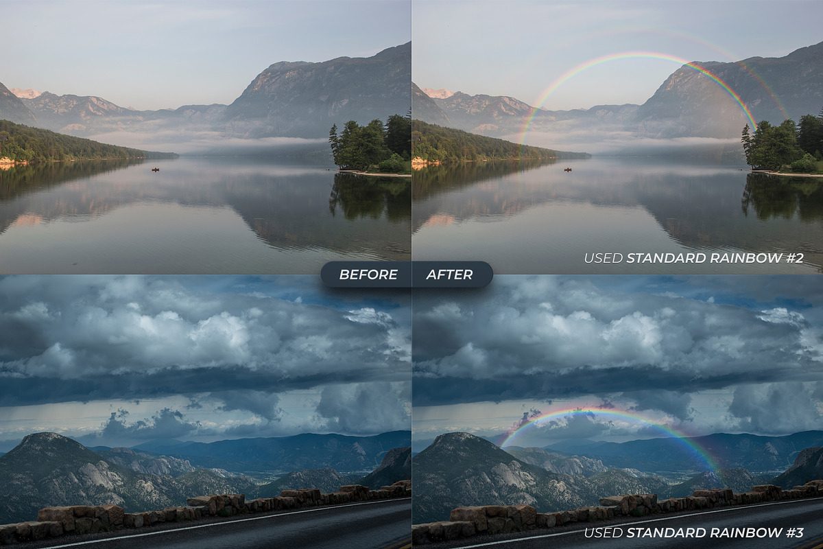 Rainbows for Photoshop, an Object Graphic by FEINGOLD (Photo 5 of 10)